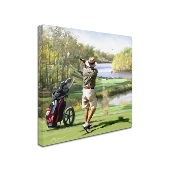 The Macneil Studio 'Golfer' Canvas Art,24x24